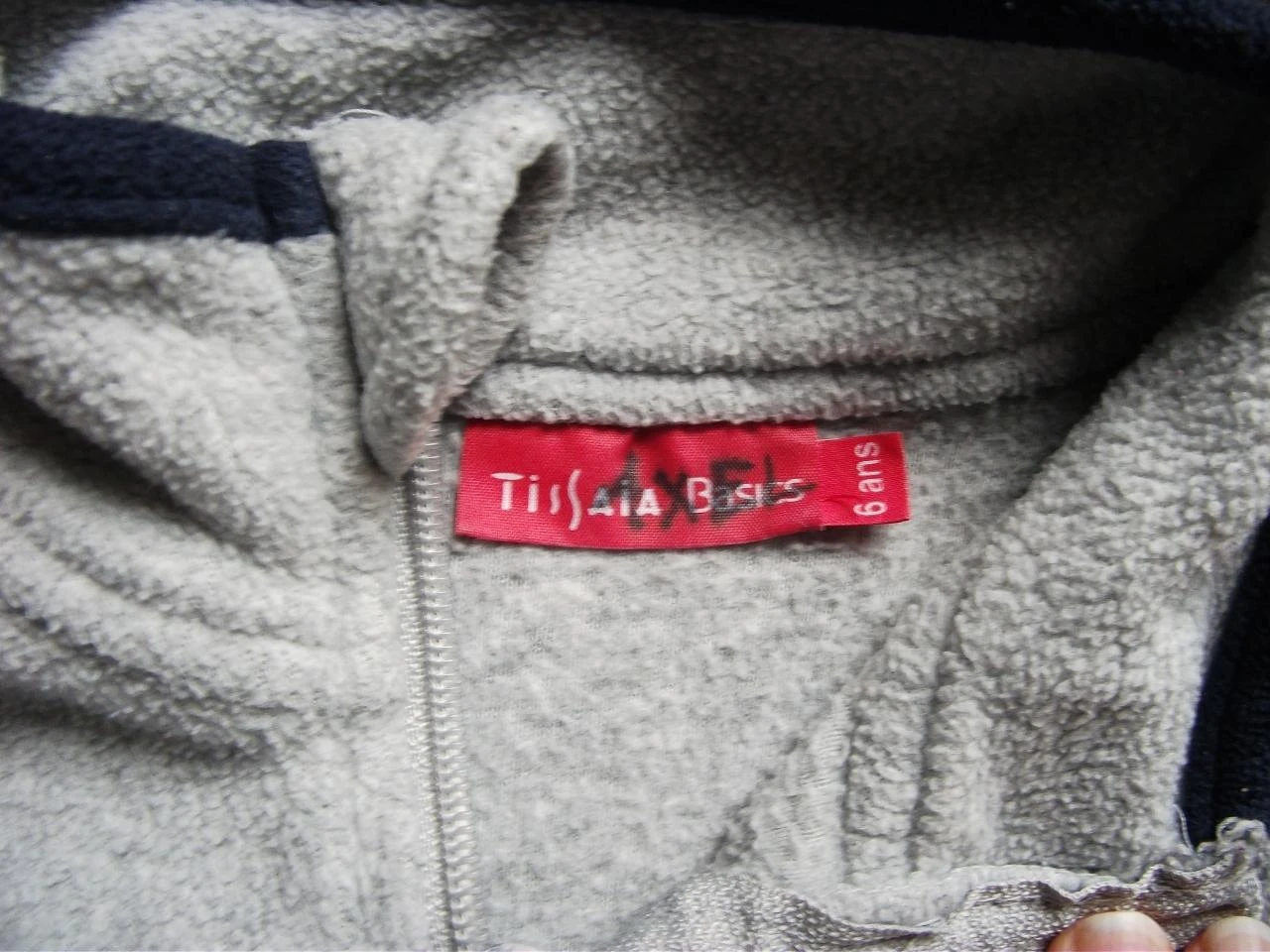 Veste polaire grise 6 ans Tissaia – photo 6